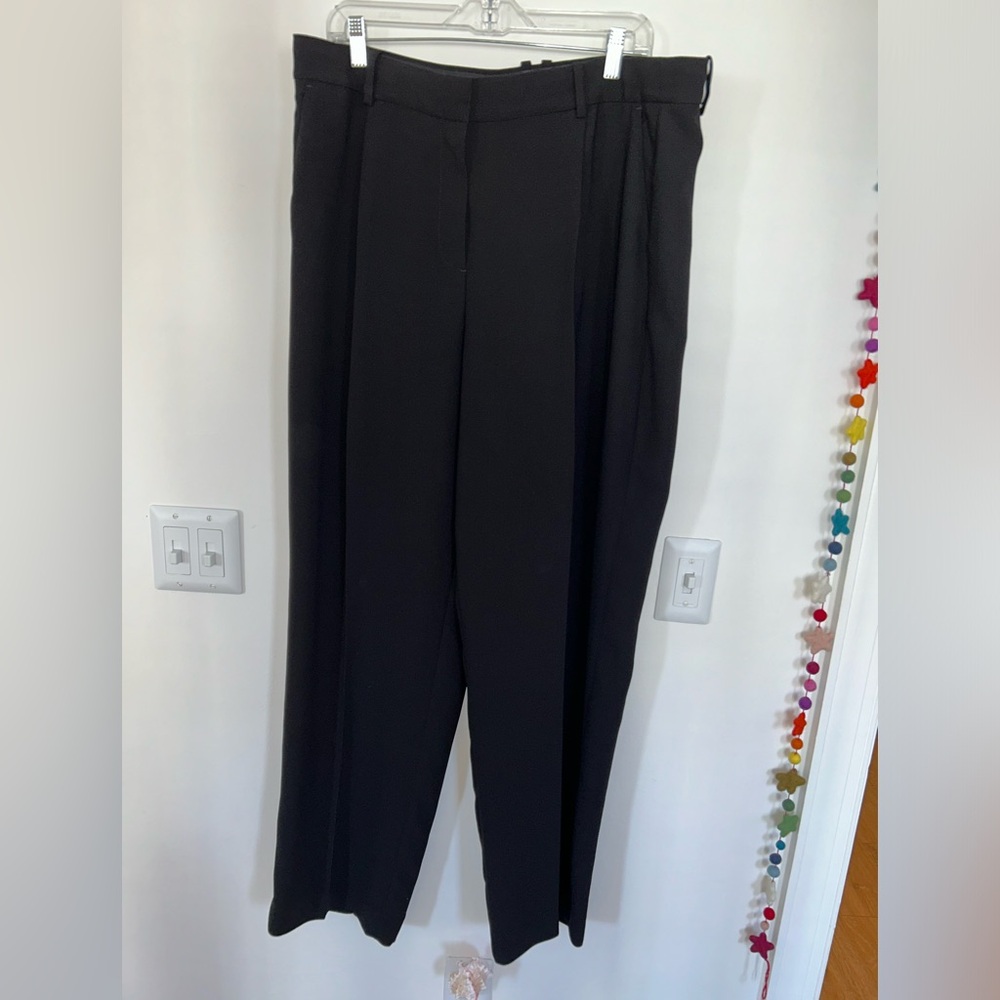 J.Crew black work pant